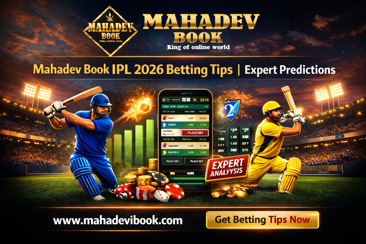 Mahadev Book IPL 2026 Betting Tips | Expert Predictions